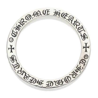 Chrome Hearts 3mm Spacer Plain Silver Ring Size ONE SIZE
