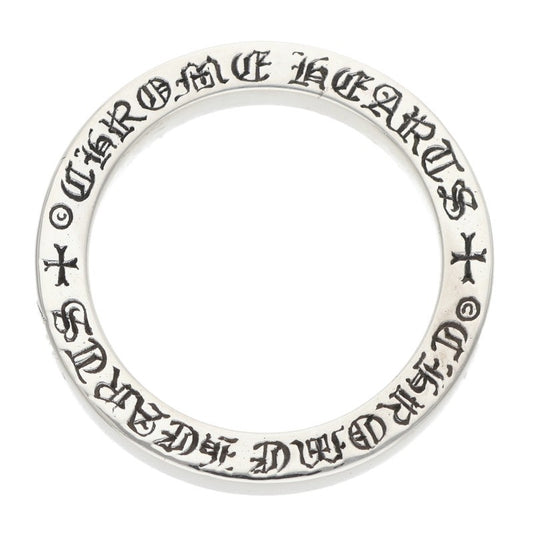 Chrome Hearts 3mm Spacer Plain Silver Ring Size ONE SIZE