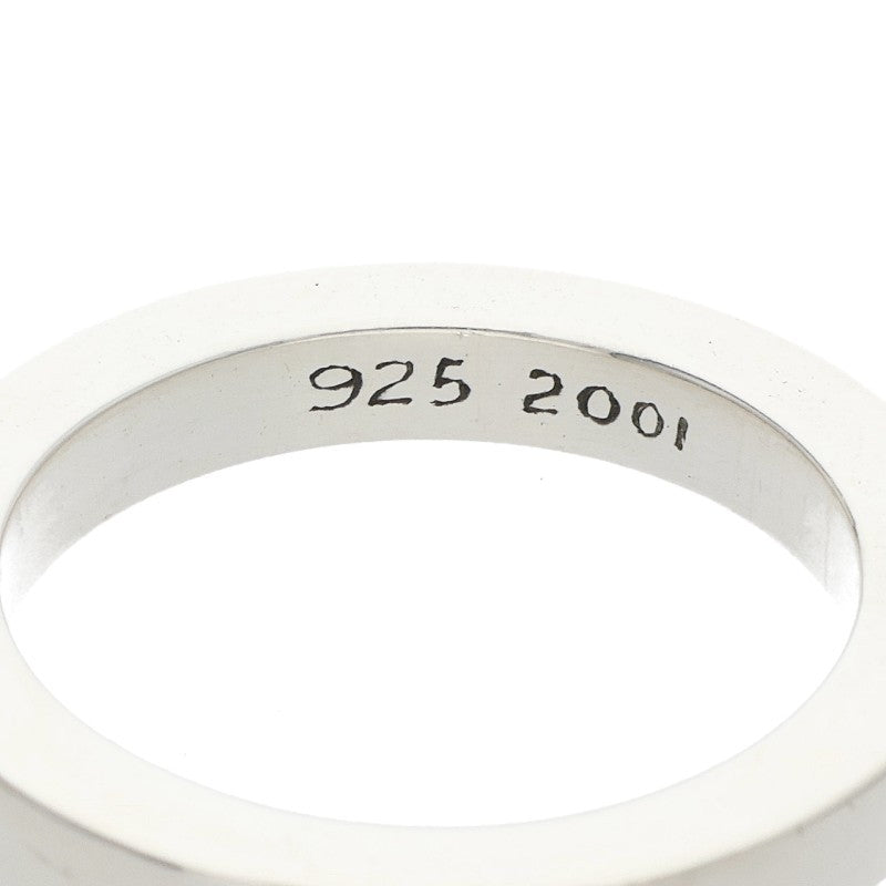 Chrome Hearts 3mm Spacer Plain Silver Ring Size ONE SIZE