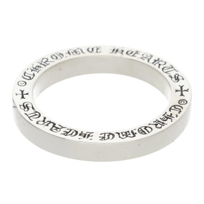 Chrome Hearts 3mm Spacer Plain Silver Ring Size ONE SIZE