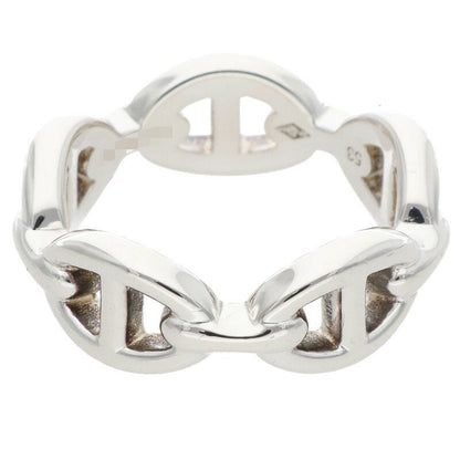 HERMES Chaine d'Ancre Enchainee PM Silver Ring Size ONE SIZE