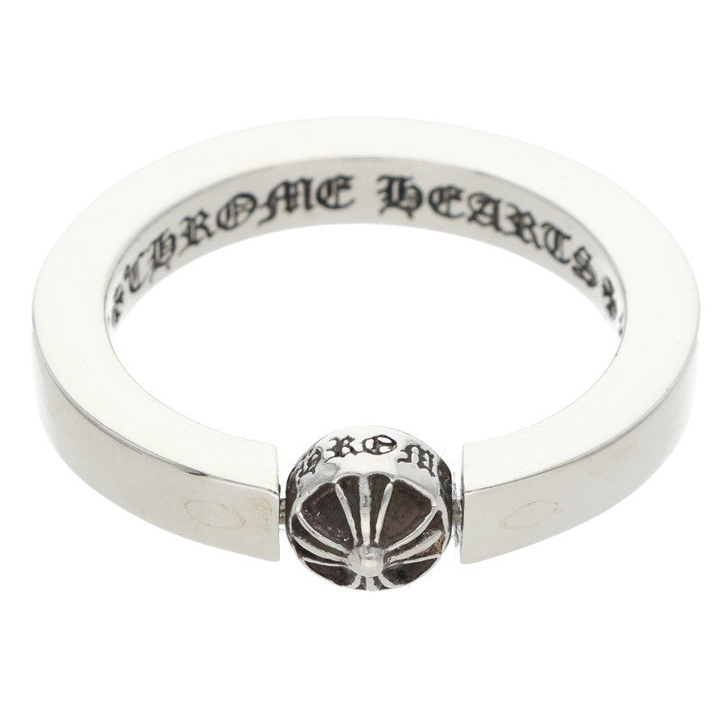 Chrome Hearts BEAD IN BAND Silver Ring Size JP 21