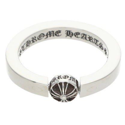 Chrome Hearts BEAD IN BAND Silver Ring Size JP 21