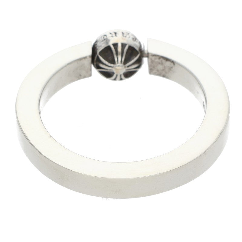 Chrome Hearts BEAD IN BAND Silver Ring Size JP 21