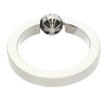 Chrome Hearts BEAD IN BAND Silver Ring Size JP 21