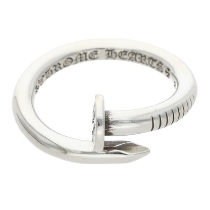 Chrome Hearts NAIL FLAT Silver Ring Size JP 20.5
