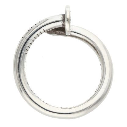 Chrome Hearts NAIL FLAT Silver Ring Size JP 20.5