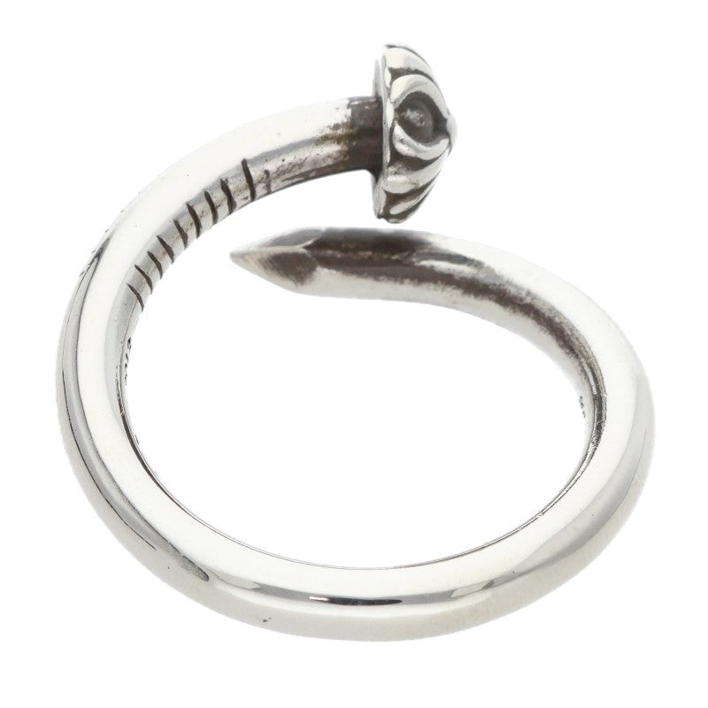 Chrome Hearts NAIL CRSBALL Silver Ring Size JP 20.5