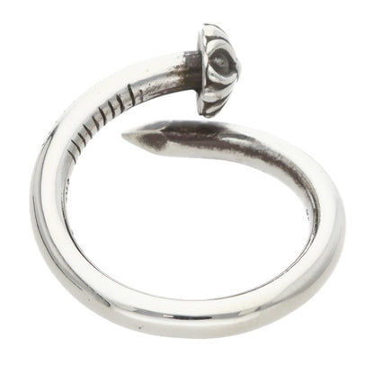 Chrome Hearts NAIL CRSBALL Silver Ring Size JP 20.5