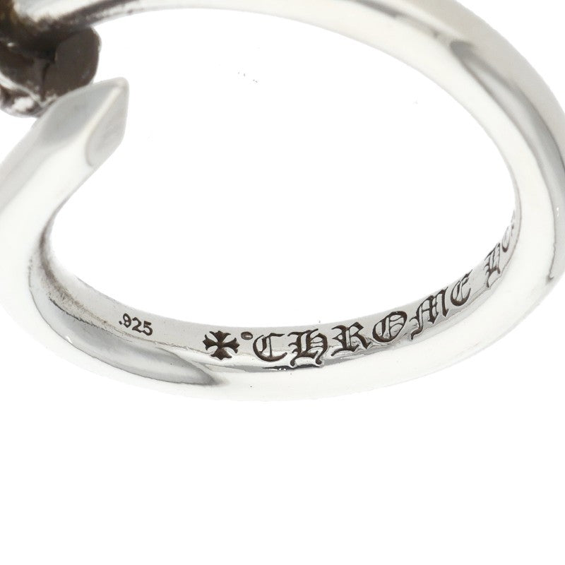 Chrome Hearts NAIL CRSBALL Silver Ring Size JP 20.5