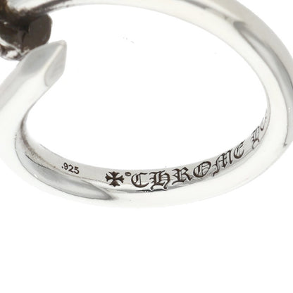 Chrome Hearts NAIL CRSBALL Silver Ring Size JP 20.5