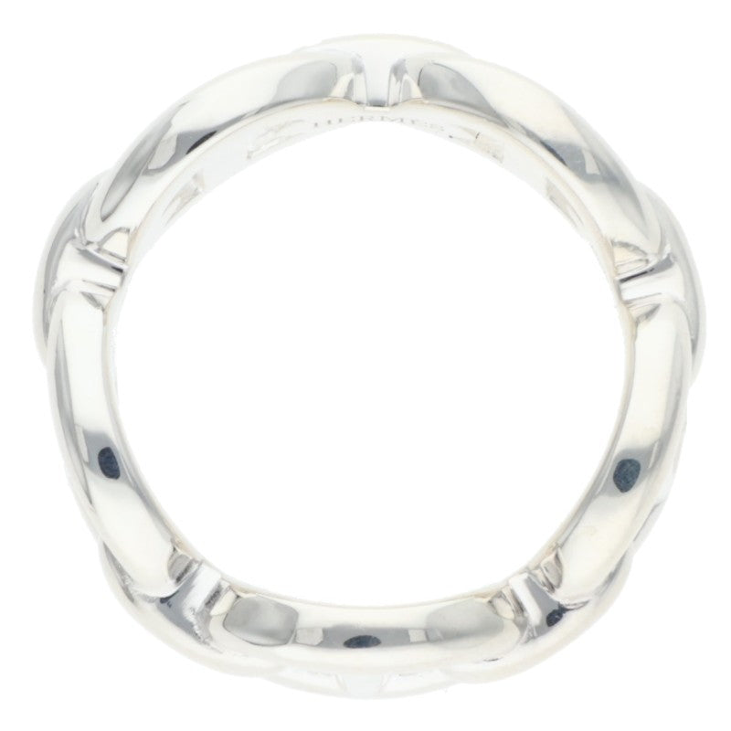 HERMES Chaine d'Ancre Enchainee PM Silver Ring Size ONE SIZE