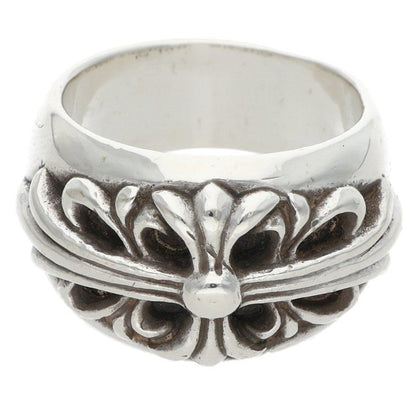 Chrome Hearts FLRL CRS Silver Ring Size ONE SIZE