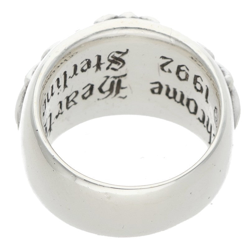 Chrome Hearts FLRL CRS Silver Ring Size ONE SIZE