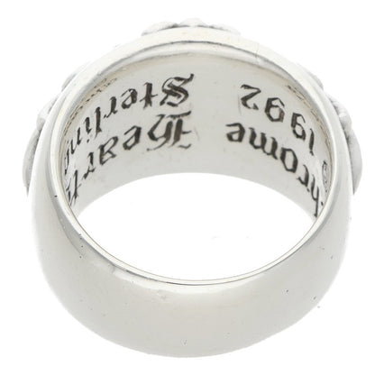 Chrome Hearts FLRL CRS Silver Ring Size ONE SIZE