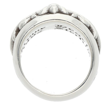 Chrome Hearts FLRL CRS Silver Ring Size ONE SIZE