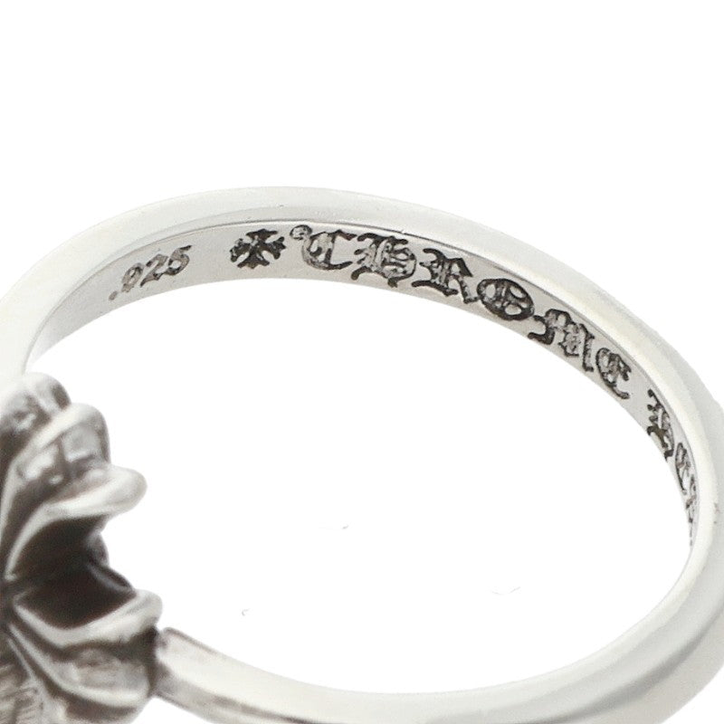Chrome Hearts BUBBLGM CH CRS Silver Ring Size JP 4