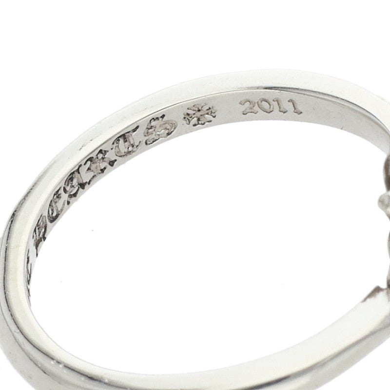 Chrome Hearts BUBBLGM CH CRS Silver Ring Size JP 4
