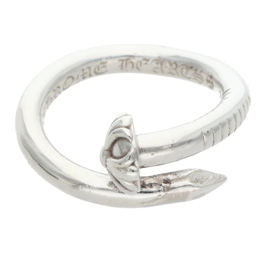 Chrome Hearts NAIL CRSBALL Silver Ring Size ONE SIZE
