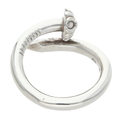 Chrome Hearts NAIL CRSBALL Silver Ring Size ONE SIZE