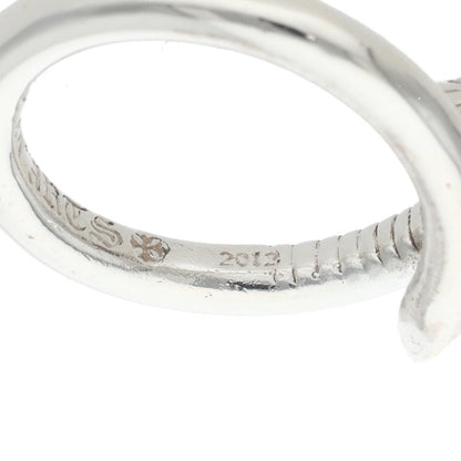 Chrome Hearts NAIL CRSBALL Silver Ring Size ONE SIZE