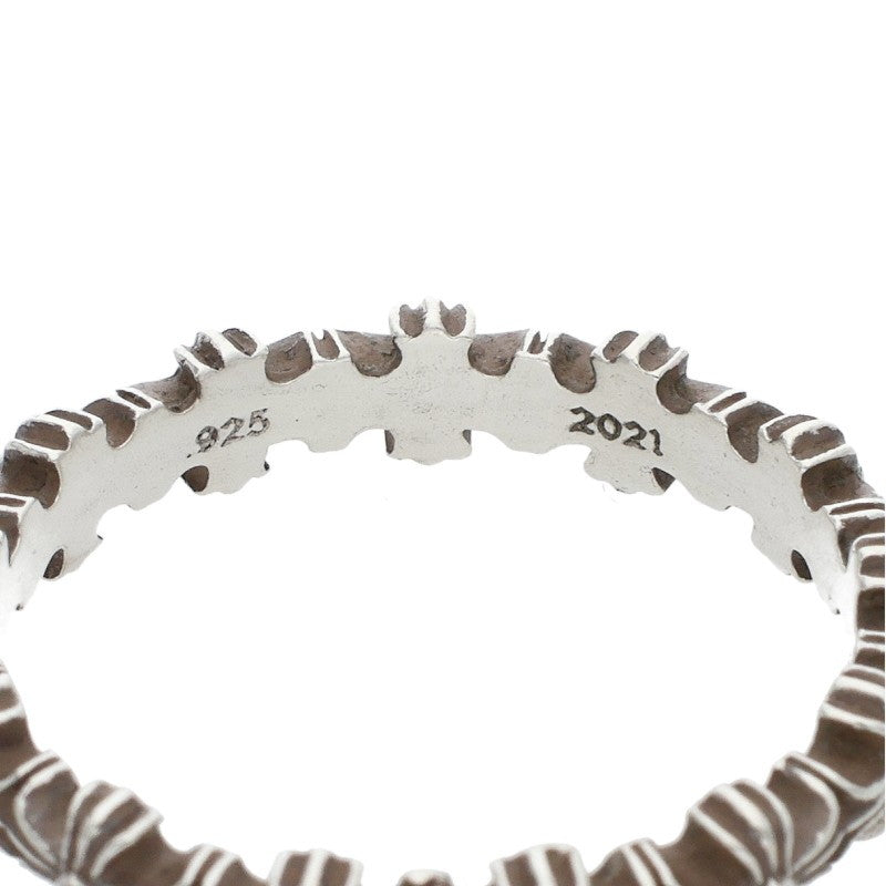 Chrome Hearts TINY E CH PLS BAND Silver Ring Size ONE SIZE