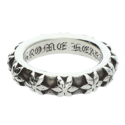 Chrome Hearts STAR BAND Silver Ring Size ONE SIZE