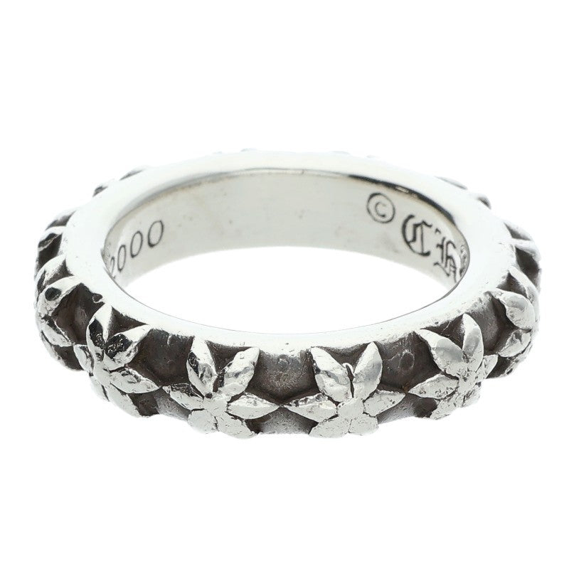 Chrome Hearts STAR BAND Silver Ring Size ONE SIZE