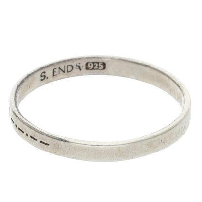 TAKAHIROMIYASHITA TheSoloIst Logo Silver Ring Size ONE SIZE