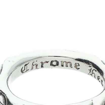 Chrome Hearts SCRL BAND Silver Ring Size ONE SIZE
