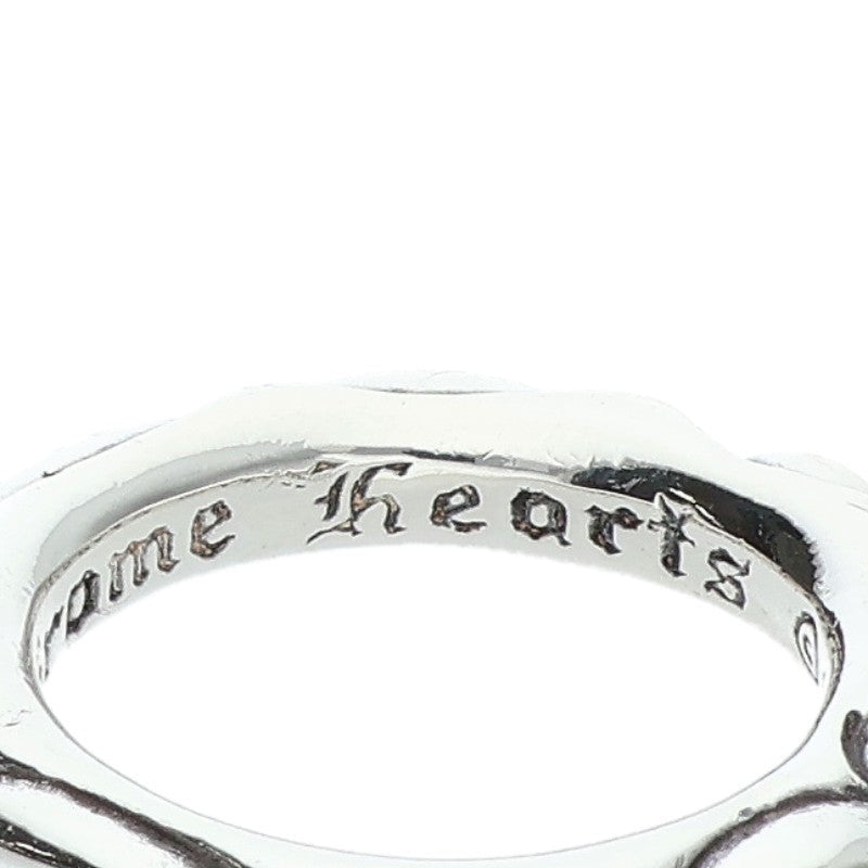 Chrome Hearts SCRL BAND Silver Ring Size ONE SIZE