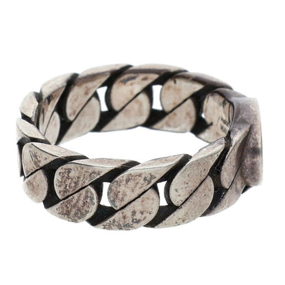 GUCCI Interlocking G Silver Ring Size ONE SIZE
