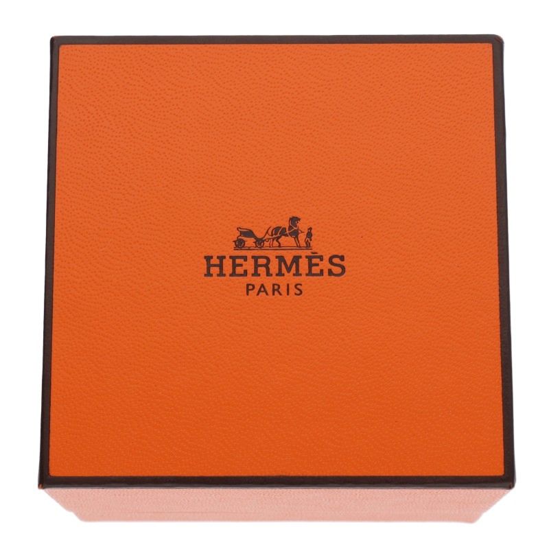 HERMES Chaine d'Ancre Enchainee GM Silver Ring Size ONE SIZE