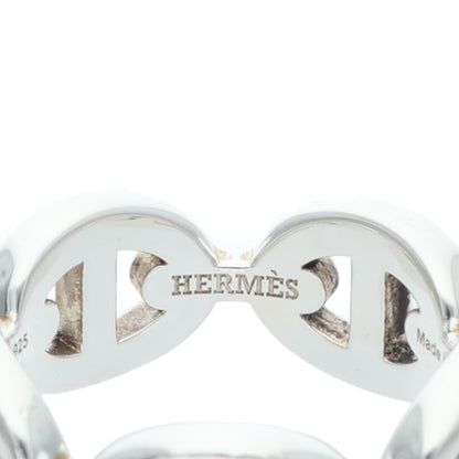 HERMES Chaine d'Ancre Enchainee PM Silver Ring Size ONE SIZE