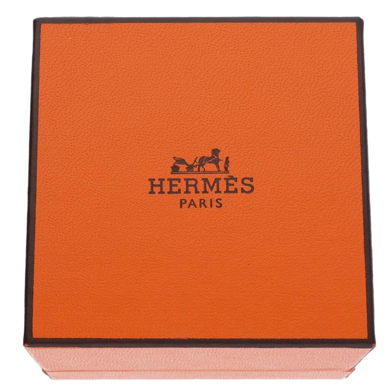 HERMES Chaine d'Ancre Enchainee PM Silver Ring Size ONE SIZE