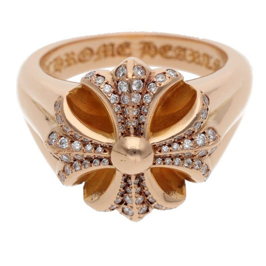 Chrome Hearts Large Cutout CH Plus Pave Size ONE SIZE