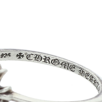 Chrome Hearts BUBBLGM CH CRS Silver Ring 925 Size US 8