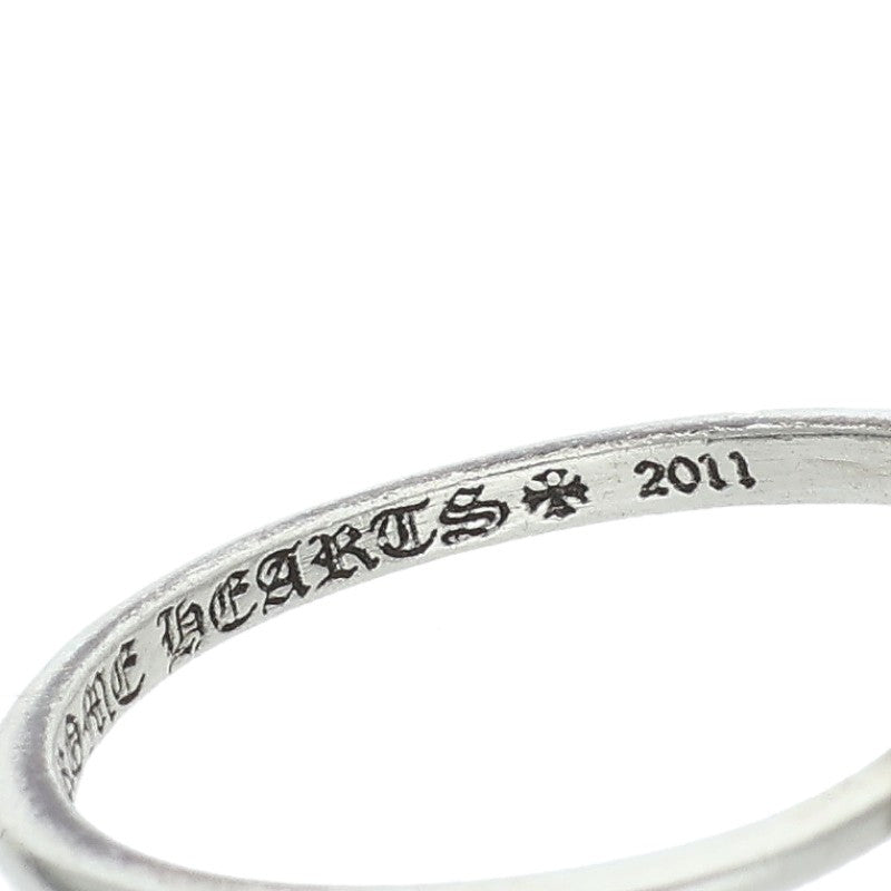 Chrome Hearts BUBBLGM CH CRS Silver Ring 925 Size US 8