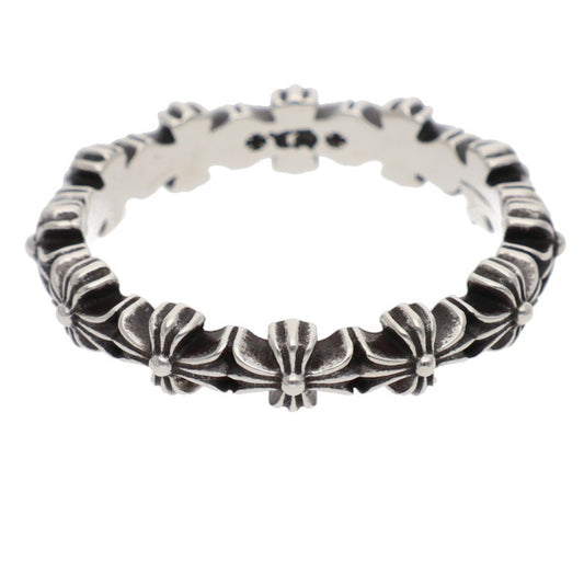 Chrome Hearts TINY E CH PLS BAND Silver Ring Size ONE SIZE