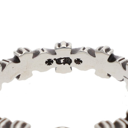 Chrome Hearts TINY E CH PLS BAND Silver Ring Size ONE SIZE