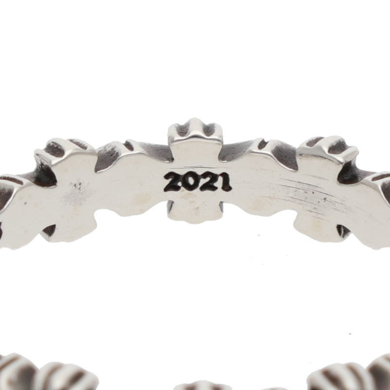 Chrome Hearts TINY E CH PLS BAND Silver Ring Size ONE SIZE
