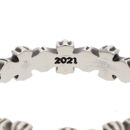 Chrome Hearts TINY E CH PLS BAND Silver Ring Size ONE SIZE