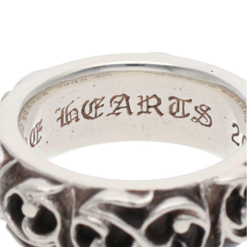 Chrome Hearts ETRNITY VINE BAND Silver Ring Size JP 19