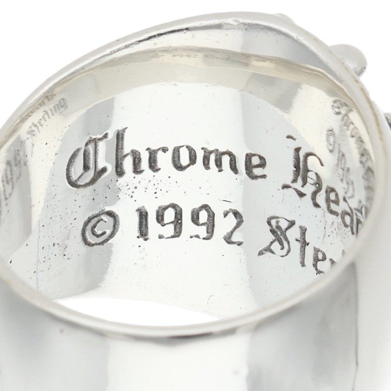 Chrome Hearts KEEPER Silver Ring Size ONE SIZE