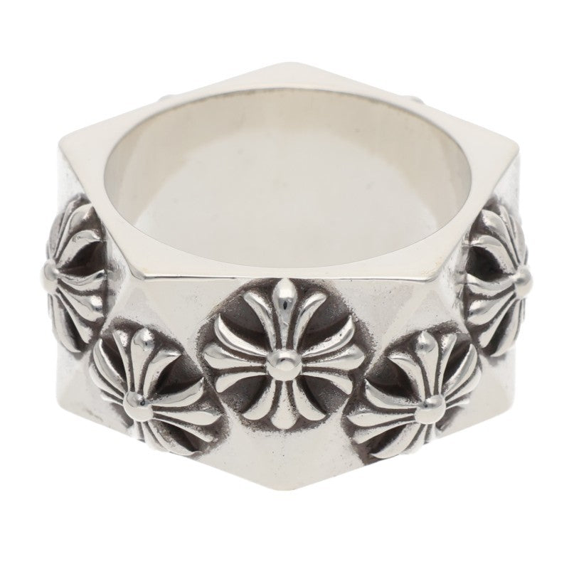 Chrome Hearts PENTAGON CH PLUS Silver Ring Size ONE SIZE