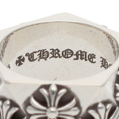 Chrome Hearts PENTAGON CH PLUS Silver Ring Size ONE SIZE