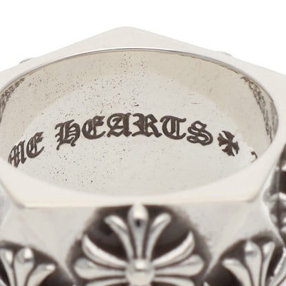 Chrome Hearts PENTAGON CH PLUS Silver Ring Size ONE SIZE