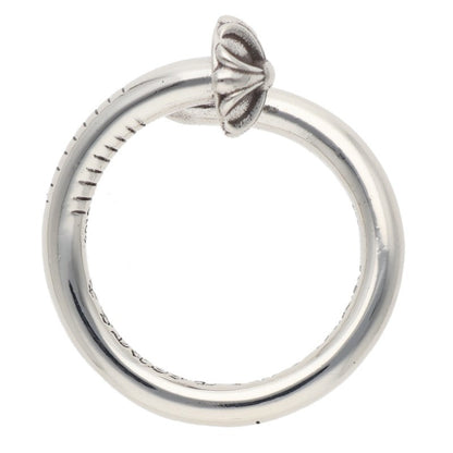 Chrome Hearts NAIL CRSBALL Silver Ring Size ONE SIZE