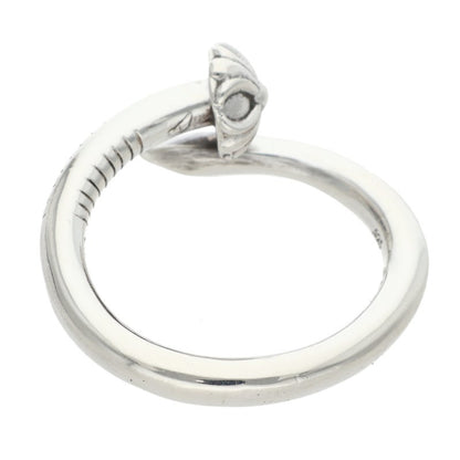 Chrome Hearts NAIL CRSBALL Silver Ring Size ONE SIZE