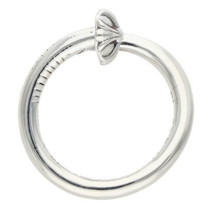 Chrome Hearts NAIL CRSBALL Silver Ring Size ONE SIZE